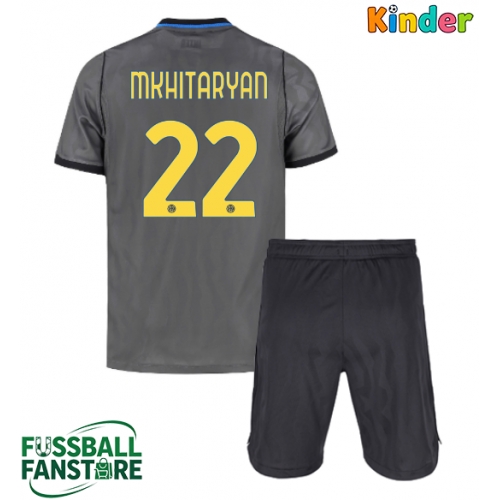 Inter Milan Henrikh Mkhitaryan #22 Replik 3rd trikot Kinder 2026-27 Kurzarm (+ Kurze Hosen)